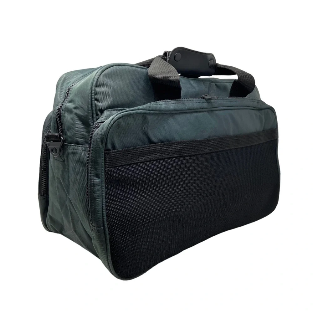 Green Medium Two Handle Duffle Bag. 20”